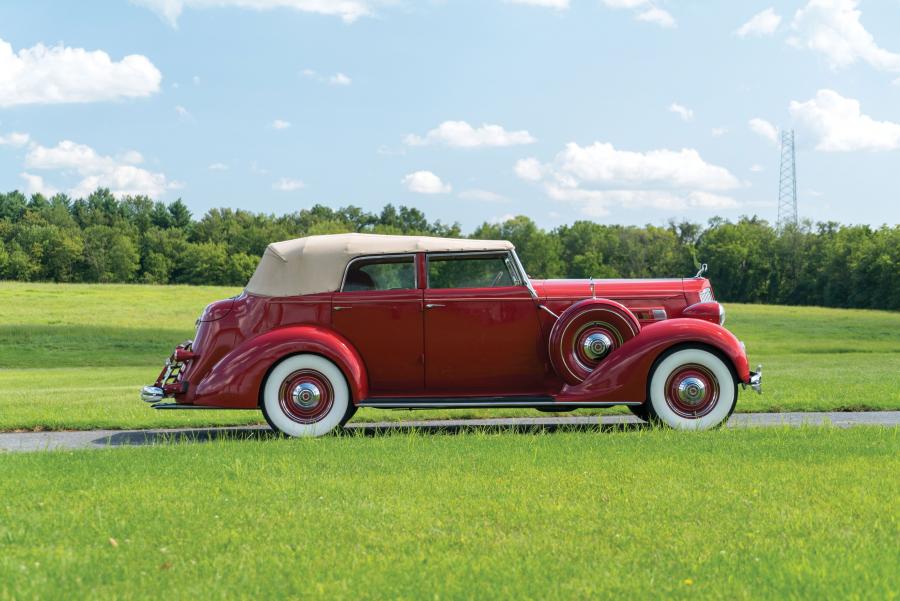  Packard 120 Convertible Sedan (997) 1936 года  (фото 6 из 17)